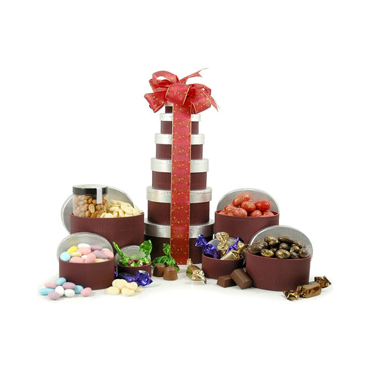 Chocolate & Nut Six Tier Tower Delight